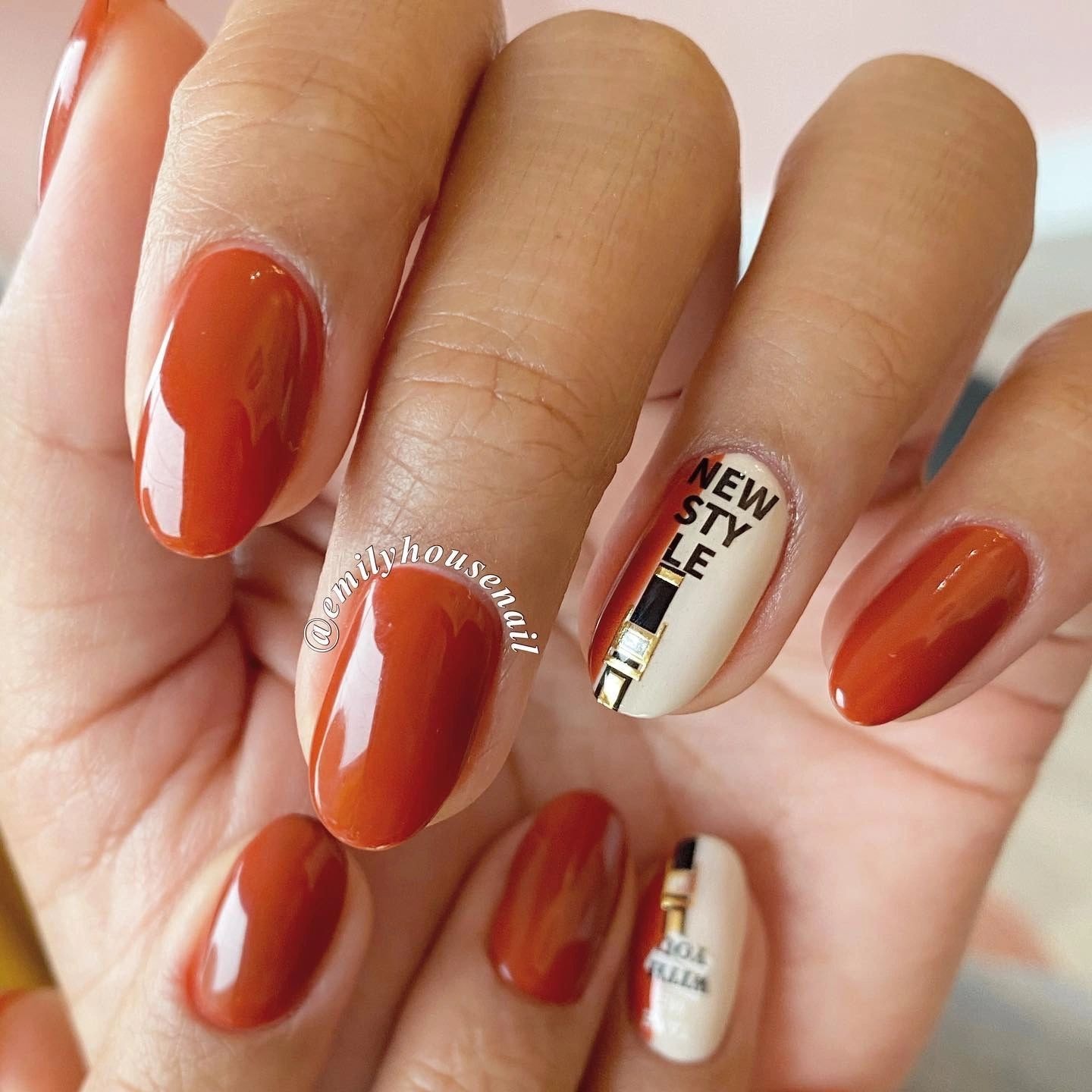 Terracotta new style nails